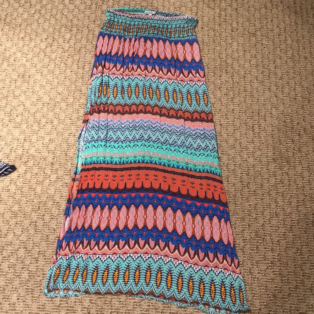 Long Boho Skirt
